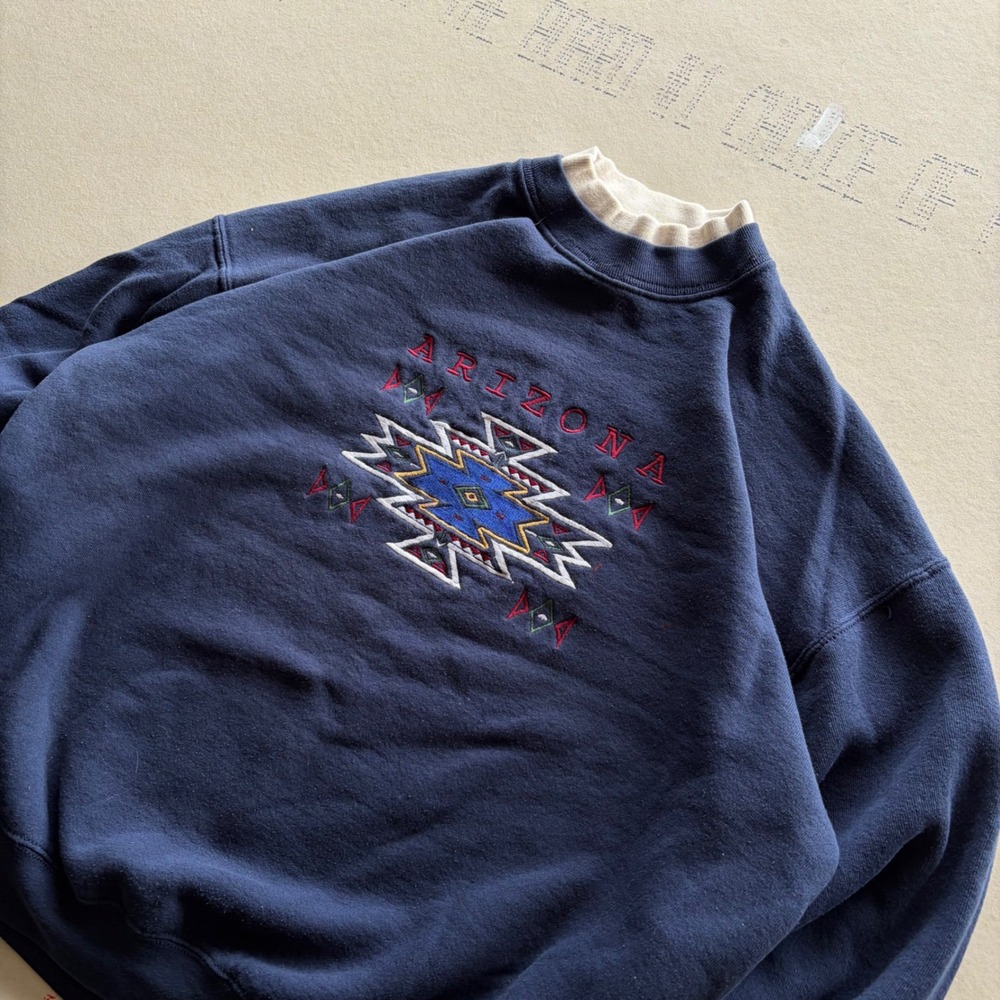 Vintage 90s Nature Style Arizona Jean Co Southwest Crewneck